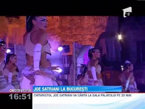 Joe Satriani, in premiera in Romania