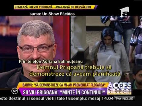 Silviu Prigoana si Adriana Bahmuteanu, razboi fara sfarsit