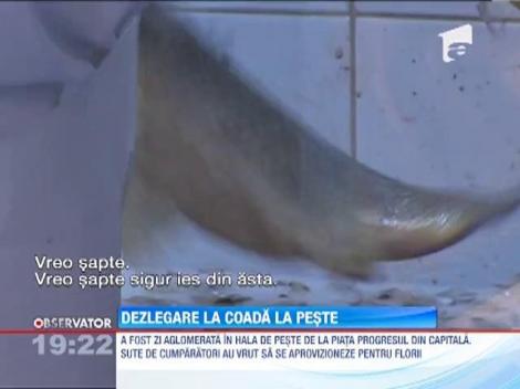 Aglomeratie la peste proaspat