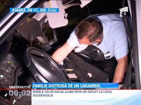 Familie distrusa de un carambol