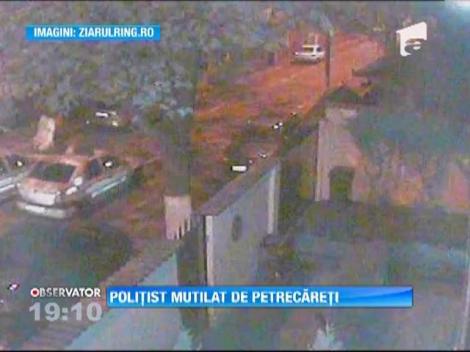 Politist batut crunt de un grup de tineri petrecareti din Bucuresti