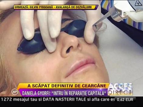 Daniela Gyorfi a scapat definitiv de cearcane: "Intru in reparatie capitala"