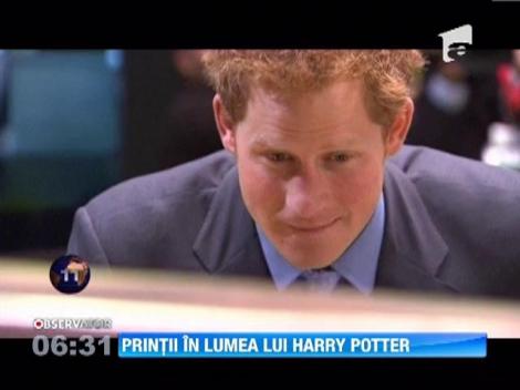 Printul William si ducesa Kate s-au luptat cu "baghetele magice"