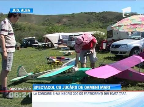 Pasionatii de aeromodelism s-au adunat  in rezervatia naturala Rapa Rosie