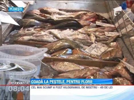 Credinciosii s-au rasfatat cu mese copioase pe baza de peste