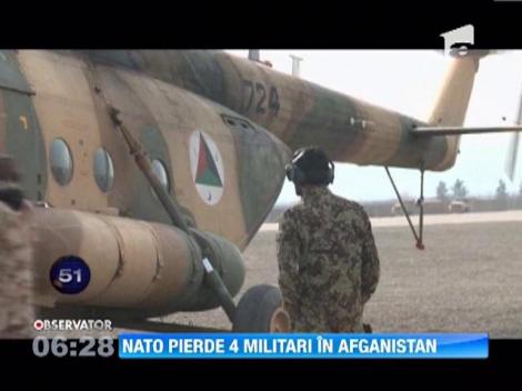 O aeronoava s-a prabusit in Afganistan. Patru militari din trupele NATO au murit