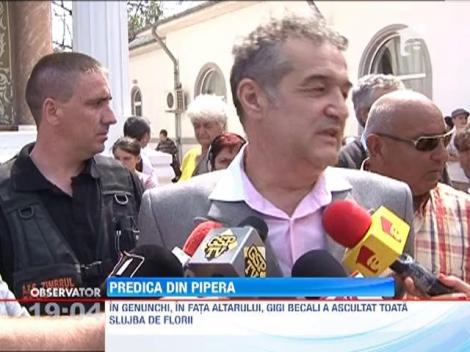 Gafa de proportii! Gigi Becali i-a schimbat moartea lui Iisus