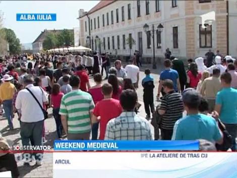 Festivalul ''Zilele Cetatii Medievale" si-a deschis portile la Alba Iulia