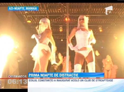 Prima noapte de distractie la malul marii