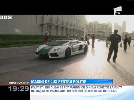 Politia locala din Dubai a primit in dotare un Ferrari