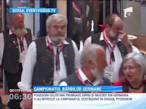 Cei mai barbosi nemti s-au intrecut in Campionatul Barbilor Germane