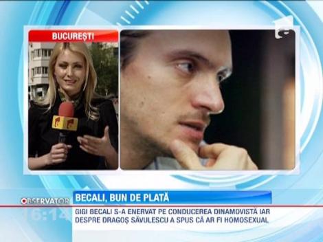 Gigi Becali e bun de plata! 10 mii de lei ar trebui sa plateasca pentru ca l-ar fi insultat pe un oficial al clubului Dinamo