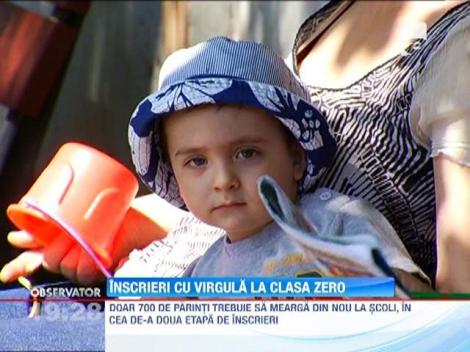 Inscrieri cu virgula la clasa zero