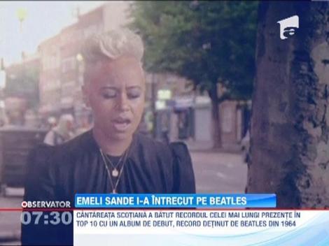 Cantareata scotiana Emeli Sande i-a intrecut pe The Beatles!