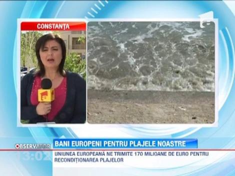 UE aloca 170 de milioane de euro pentru reconditionarea litoralului