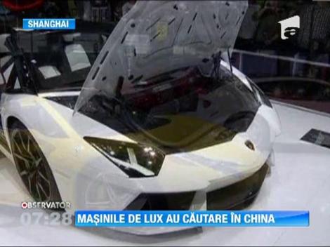 Masini de lux, expuse la Salonul automobilistic de la Shanghai
