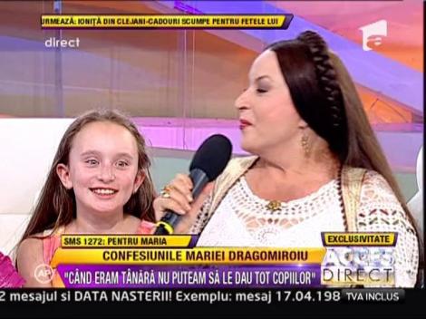 Maria Dragomiroiu si nepoatele ei