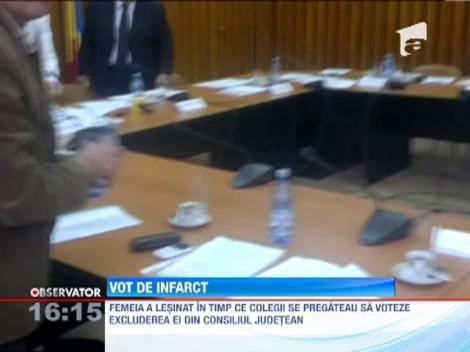 Sedinta de infarct la Consiliul Judetean Mehedinti