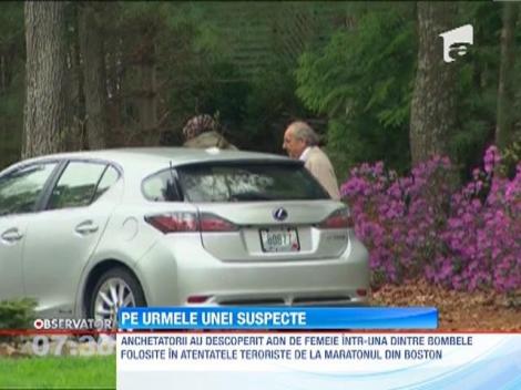 ADN de femeie gasit pe explozibilele de la atacul din Boston