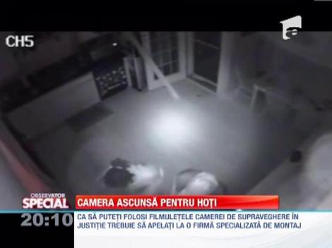 Camere de supraveghere pentru hoti