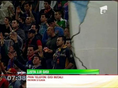 Gigi Becali a stabilit transferurile pentru Liga