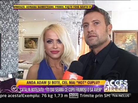 Anda Adam si Catalin Botezatu, cel mai "hot" cuplu al momentului