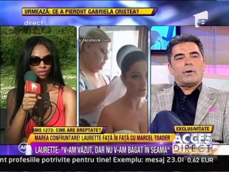 Marea Confruntare: Laurette, fata in fata cu Marcel Toader!