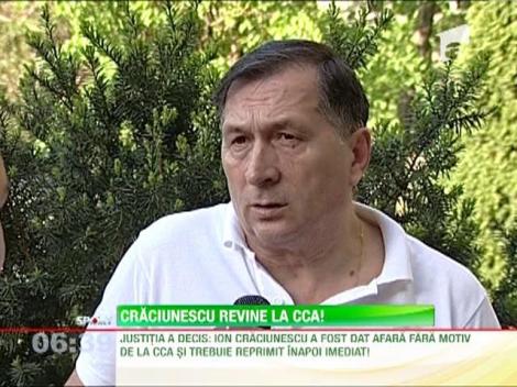 Justitia a decis: Ion Craciunescu a fost dat afara abuziv de la sefia CCA si trebuie reprimit imediat