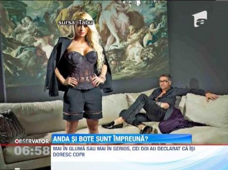 Anda Adam si Catalin Botezatu, surprinsi din nou in ipostaze tandre
