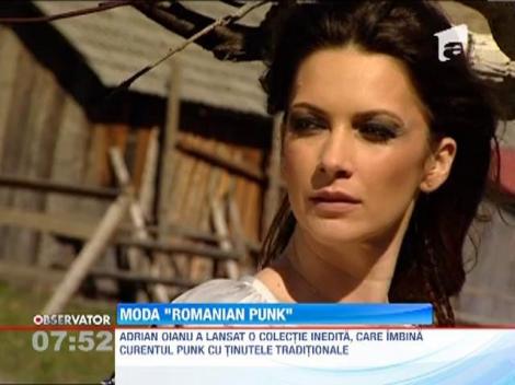 Andreea Berecleanu, shooting de exceptie in tinute create de Adrian Oianu