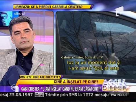 Marcel Toader: "Gabi a continuat sa vorbeasca cu fostul iubit"