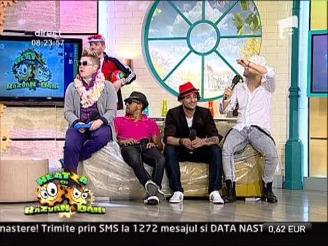 Alb Negru, Ralflo si Rares, invitati la "Neatza cu Razvan si Dani"