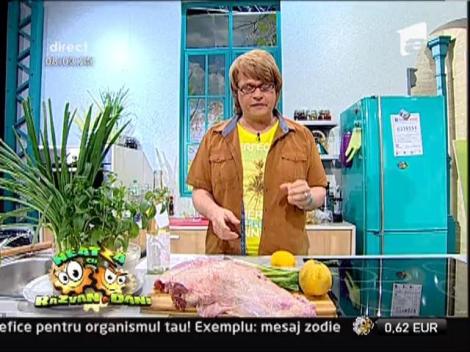 "Miel la cuptor cu sos de mustar"