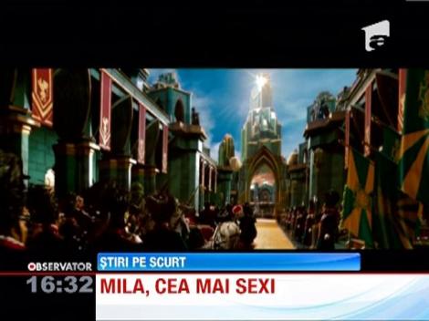 Mila Kunis, desemnata cea mai sexi vedeta in viata