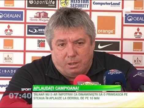Talnar vrea ca dinamovistii sa ia exemplu din Anglia si sa aplaude campioana Steaua