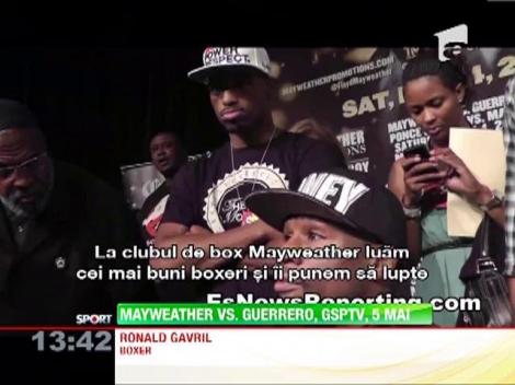 Floyd Mayweather il lauda pe Ronald Gavril