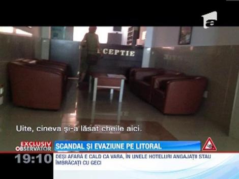 Scandal si evaziune pe litoral
