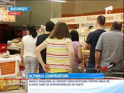 Ultimele cumparaturi inainte de Paste