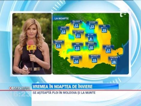 Vremea in noaptea de Inviere