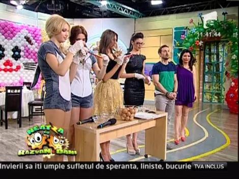 Patru potentiale vecine, concurs de vopsit oua