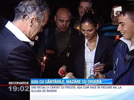UPDATE / Gigi Becali, Borcea si Mazare, la slujba de Inviere