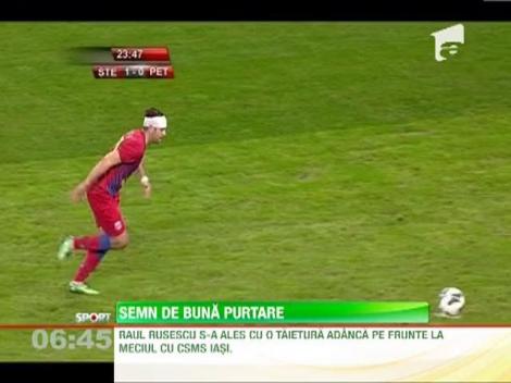 Raul Rusescu, semn de buna purtare