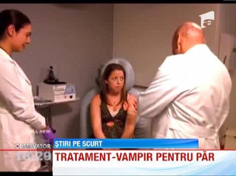 Tratament cu sange rece impotriva caderii parului