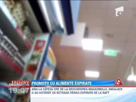 Promotii cu alimente expirate
