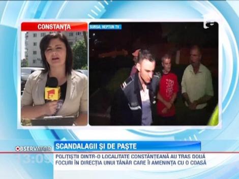 Talhar prins cu focuri de arma