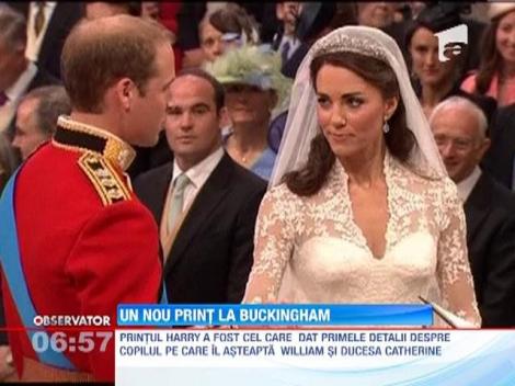 Ducesa de Cambridge va avea un baiat!