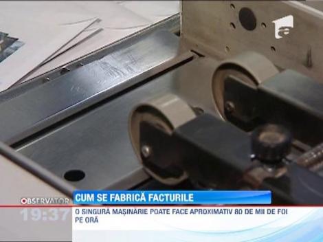 Cum se fabrica facturile si chitantele 