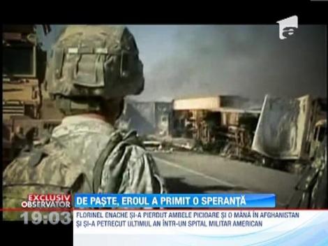 De Paste, eroul din Afganistan a primit speranta