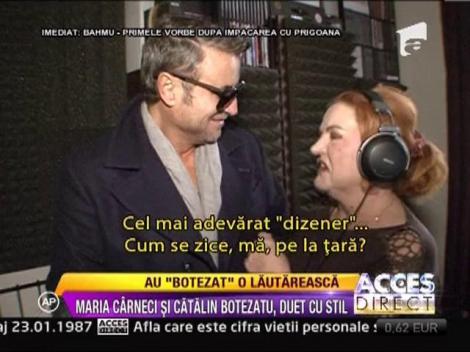 Catalin Botezatu si Maria Carneci, pregatiri de duet!