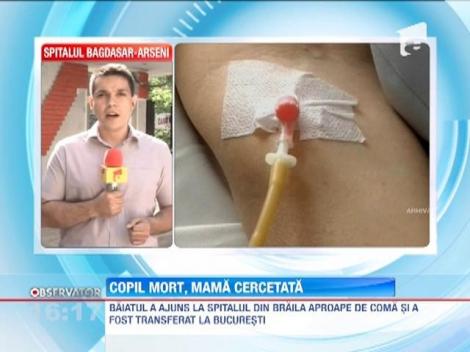 UPDATE! Copilul bolnav de autism din Braila, care a ajuns la spital batut crunt, a murit